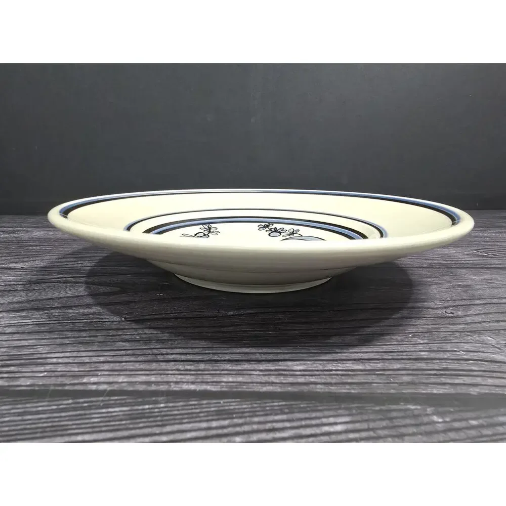 Vintage Jensen Turnage Studio Art Pottery Rabbit Plate Dish Blue Whimsical